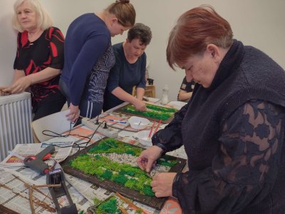 Chrobotek w roli głównej - warsztaty artystyczne z okazji Dnia Kobiet